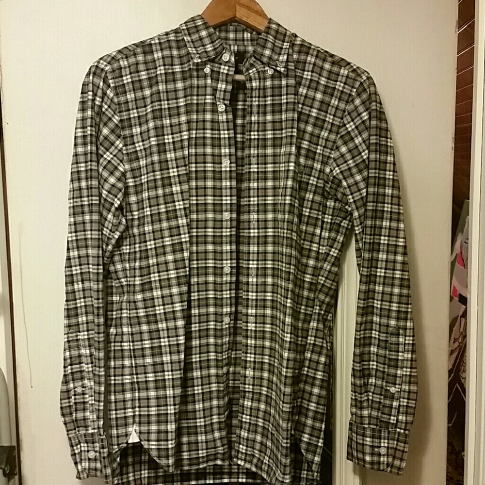 J Crew plaid shirt